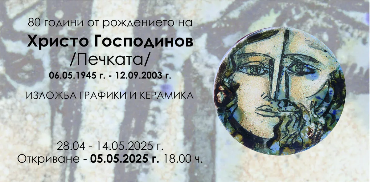 ПРОПУЩЕНО ЛОКАЛЬНО (Дата в прошлом): Изложба в памет на художника Христо Господинов - Печката