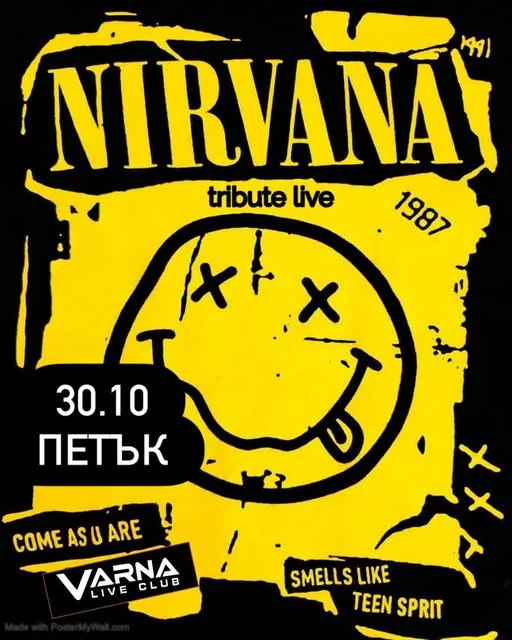 Nirvana вечер във Varna Live Club
